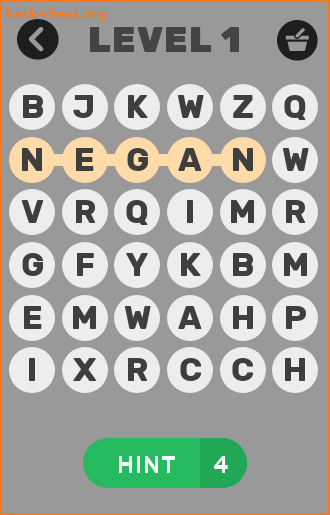 Word Search ~ The Walking Dead screenshot