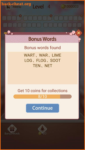 Word Shatter：Block Words Elimination Puzzle Game screenshot