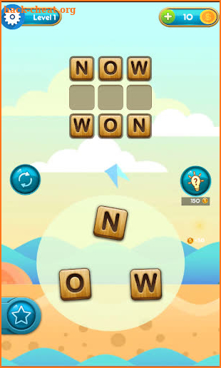 WORD SOLVE: Active Brain Game screenshot