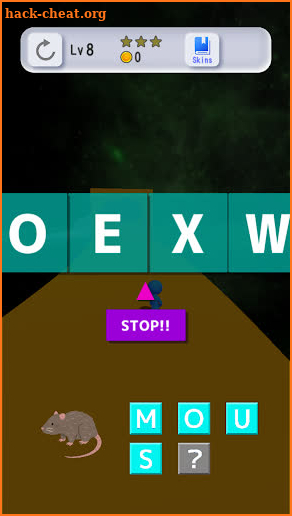 Word Space Run screenshot