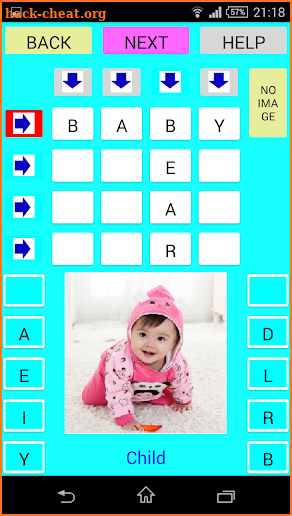 Word squares screenshot