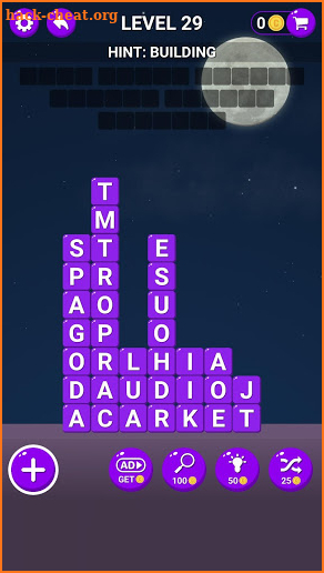 Word Stacks - IQ Word Brain Games Free for Adults screenshot