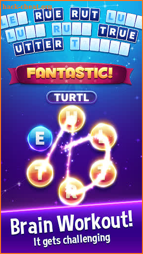 Word Stars - Letter Connect & Puzzle Bubble Game screenshot