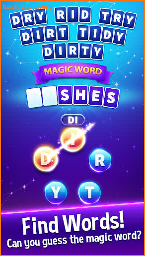 Word Stars - Letter Connect & Puzzle Bubble Game screenshot