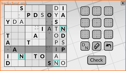 Word Sudoku by POWGI screenshot