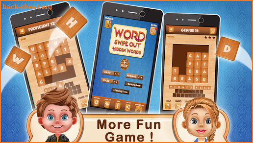 Word Swipe Out : Hidden Words screenshot