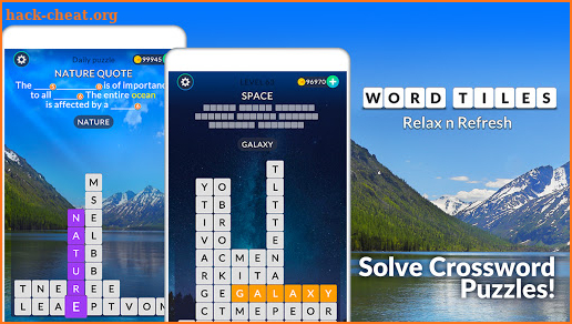 Word Tiles: Relax n Refresh screenshot