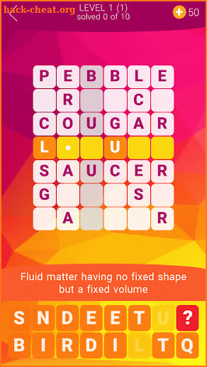 Word Tower Crosswords 2 screenshot