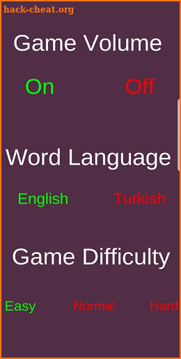 Word Typing Game screenshot