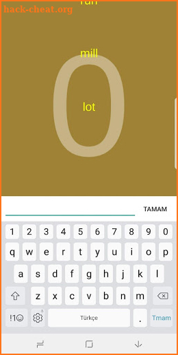 Word Typing Game screenshot