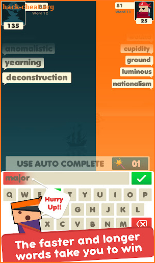 Word War - Word Battle Games screenshot