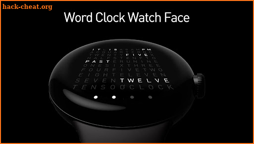 Word WatchFace screenshot