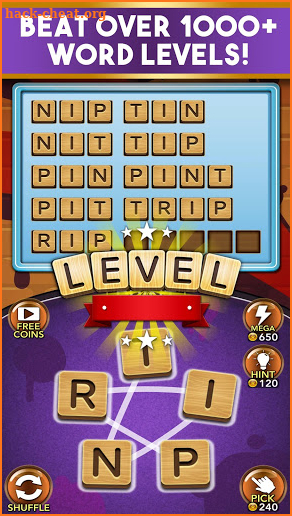 Word Zip - Free Word Games screenshot