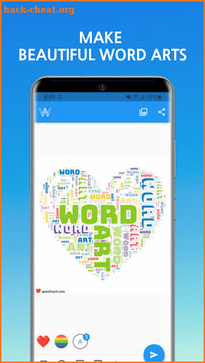 WordArt - Word Cloud Generator screenshot