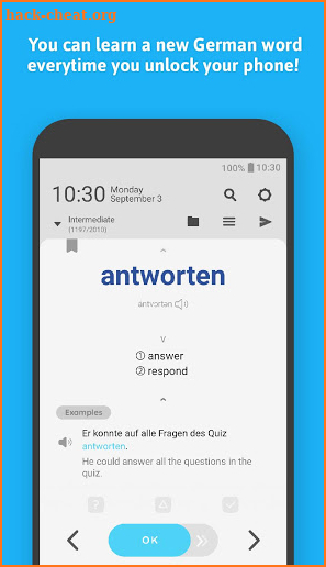 WordBit German (for English speakers) screenshot