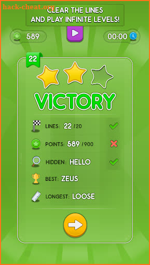 WordBlast - Word puzzle game screenshot