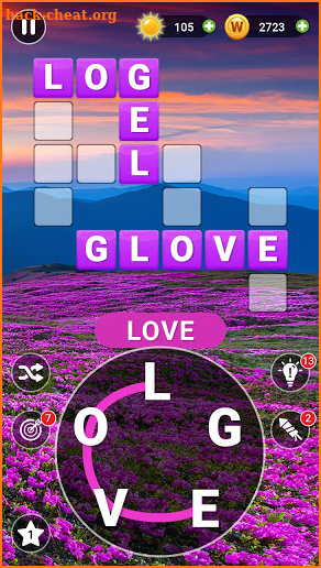 Wordcross Garden screenshot