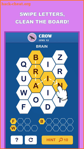 Wordful Hexa-Block Word Search screenshot