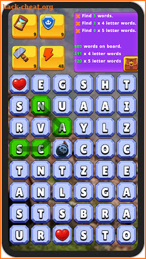 WordGasm Word Search Puzzle screenshot