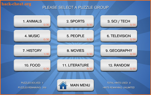 Wordgenuity Trivia Word Jumbl screenshot