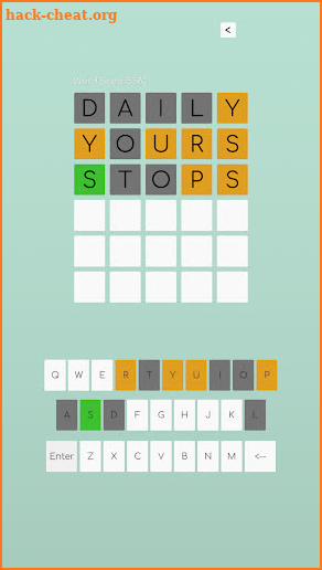 Wordily - 5 Letter Word Game screenshot