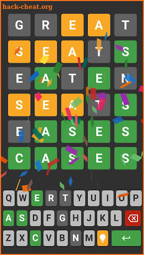 Wordled 5 Letters screenshot