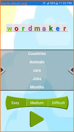 wordmaker screenshot