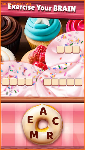 Wordonut: Tasty Word Game screenshot