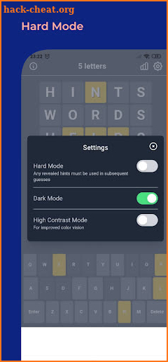 Words 5 Letters screenshot