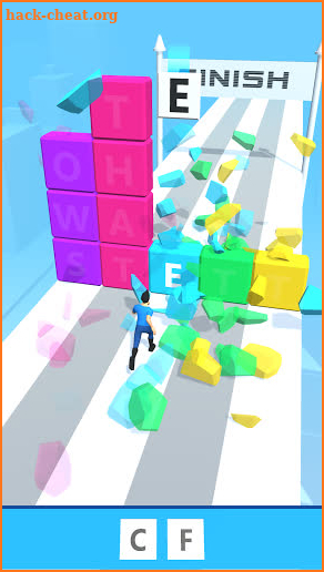 Words Run 3D screenshot