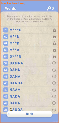 Words with EZ Cheats screenshot