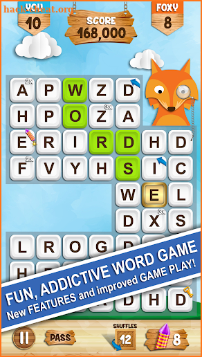 Words with Foxy screenshot