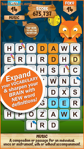 Words with Foxy screenshot