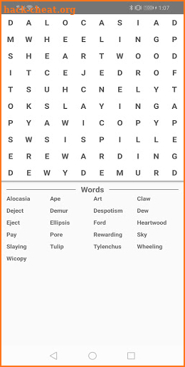 WordSearch screenshot