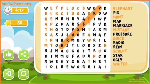 Wordsearch-Brain training screenshot