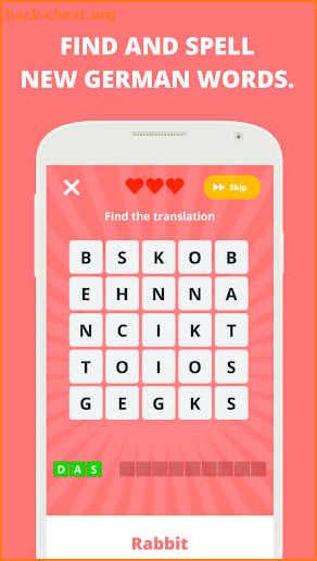 WordUp! The German Word Game screenshot