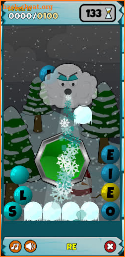 Wordy Balls - Word Game screenshot