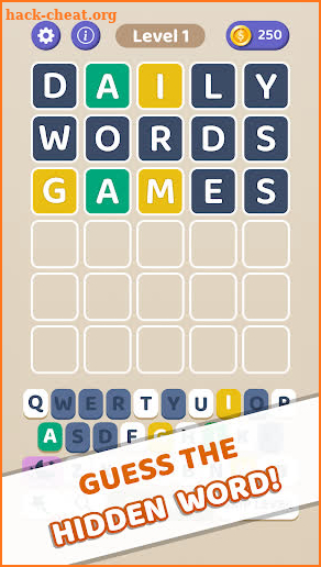 Wordy - Daily Word Challenge screenshot