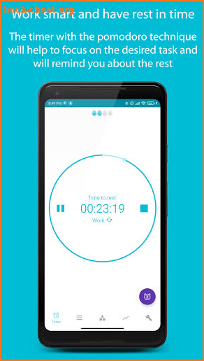 Work & Rest: Pomodoro Timer - Focus Productivity screenshot