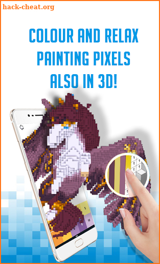 Workbook 3D - Pixel Art: Coloring by Numbers screenshot