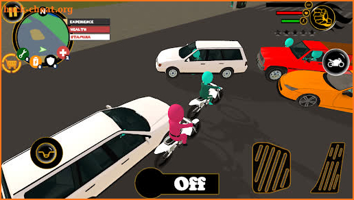 Worker Squid Stickman Rope Hero Gangstar Crime screenshot