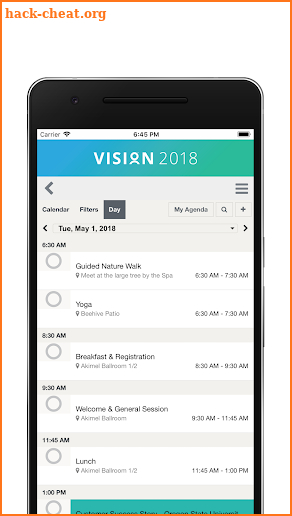 WorkForce Software VISION 2018 screenshot