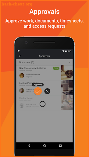 Workfront screenshot