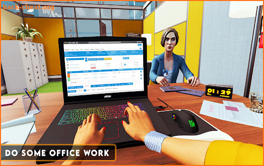 Working Mother Office Job Simulator Game:Baby Care screenshot