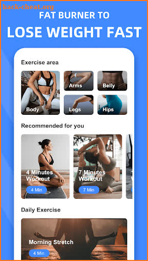 Workout Base Lose Weight Fast screenshot