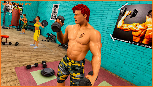 Workout Fitness Gym Tycoon- Fitness Workout Games screenshot