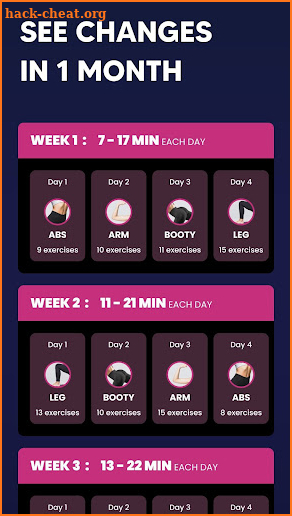 Workout for Women -Fitness App screenshot