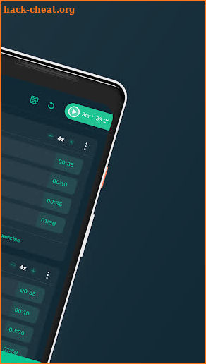 Workout Timer Custom Intervals screenshot