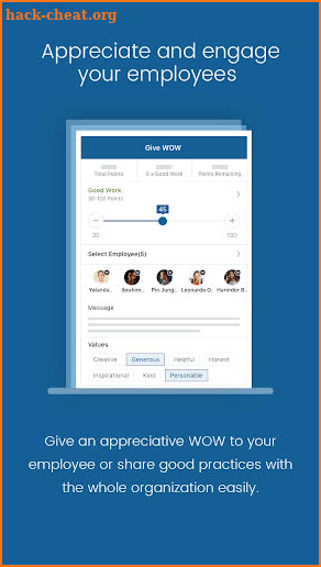 Workpulse WOW screenshot