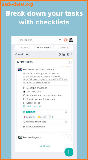 Workstreams.ai - Organize tasks and to-do lists screenshot